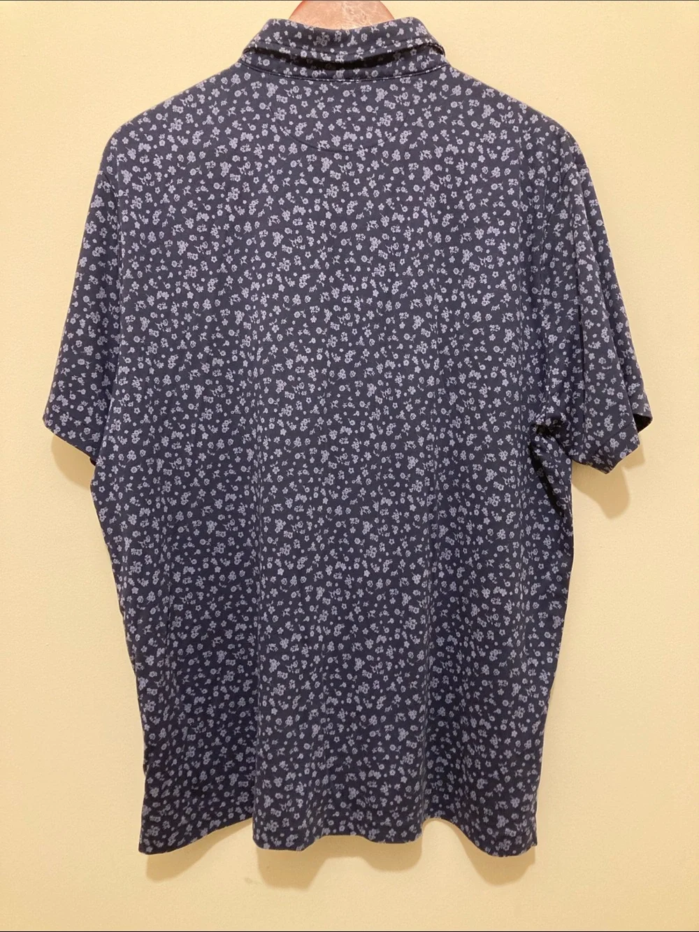 Polo by Ralph Lauren Navy Printed Short-Sleeve Polo